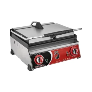 შაურმის ტოსტერი SILVER INOX-16 – თერმოსტატური მოდელი 2 კვტ სიმძლავრით და უჟანგავი კორპუსით