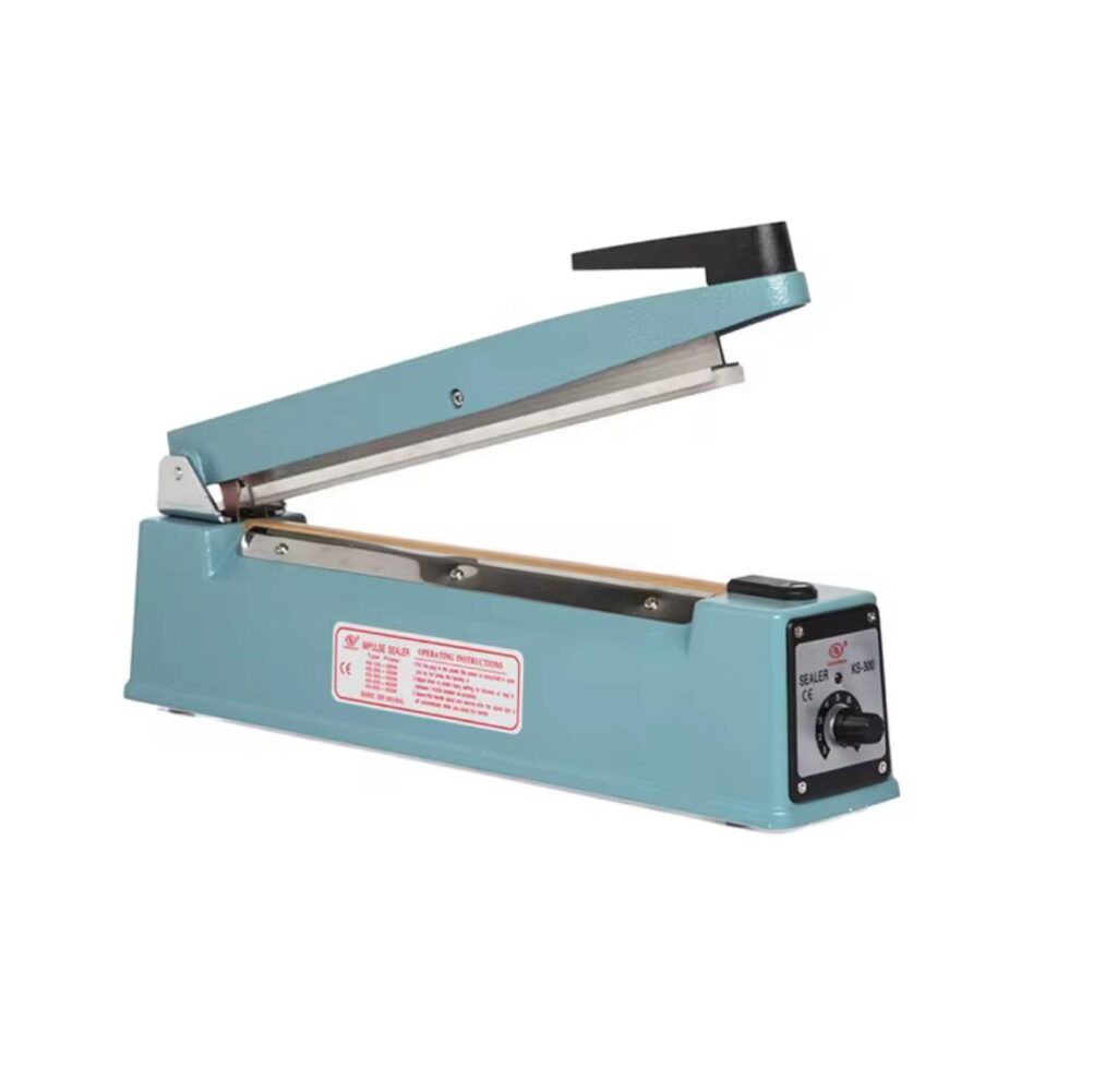 Professional plastic bag sealing machine with 400 mm bar