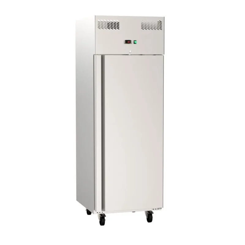 ვერტიკალური საყინულე მაცივარი SP650BT – 1 კარიანი მოდელი უჟანგავი ფოლადით, 650 ლიტრიანი ტევადობით და დაბერვის სისტემით