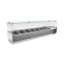 ICEINOX VRX 1500/380 სასალათე მაცივარი – 7 GN კონტეინერიანი უჟანგავი სალათ-ბარი ციფრული კონტროლით