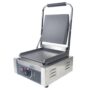 Professional contact grill with double smooth surface