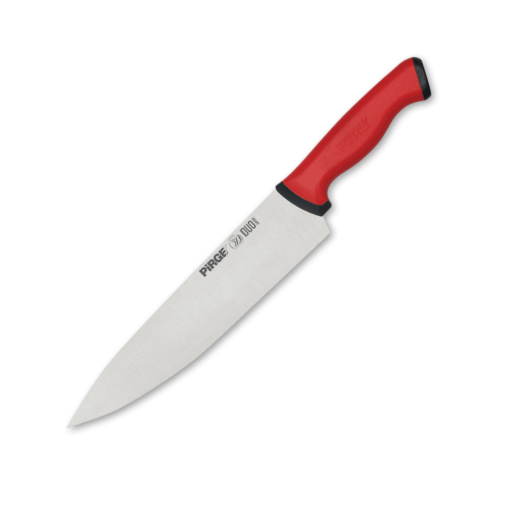 34162 Нож поварской DUO 23 см красный 34162 PIRGE — изображение 1