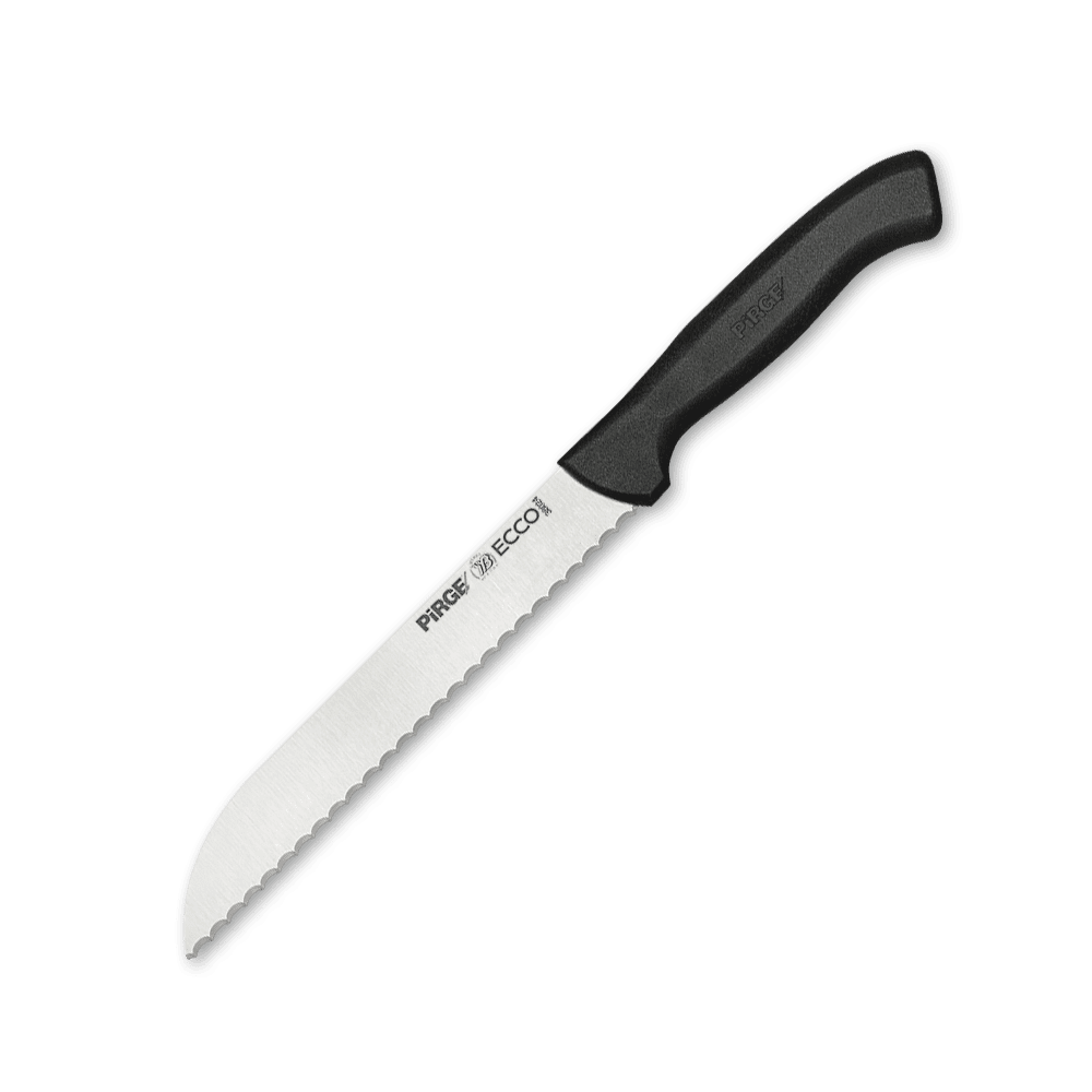 38024 PRO нож для хлеба 17,5 см черный 38024 PIRGE — изображение 1