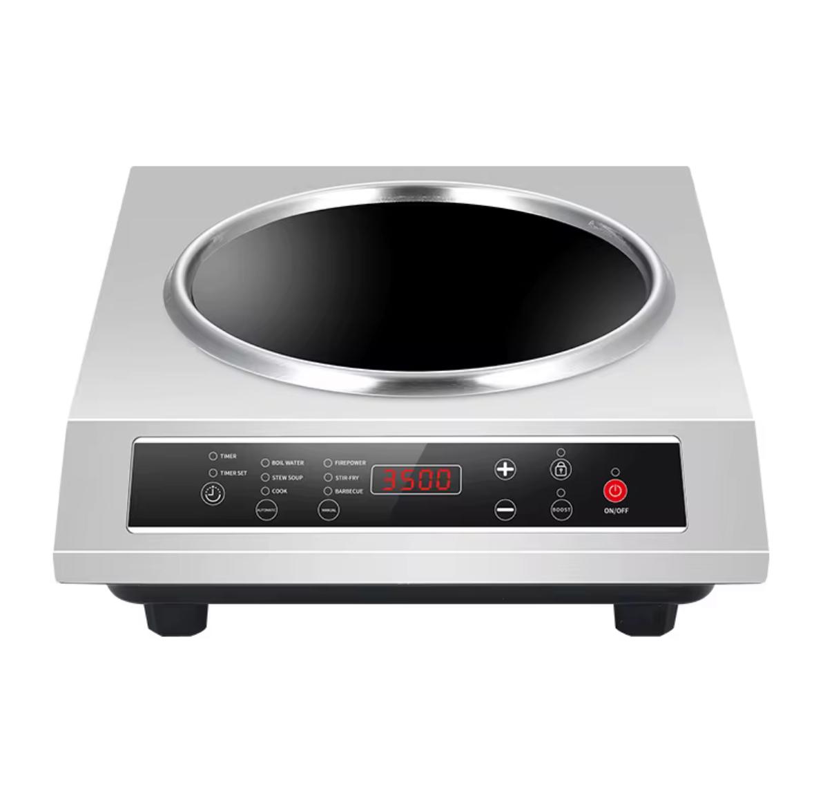 Induction Burner Wok Professional induction burner for wok with 3.5 kW power