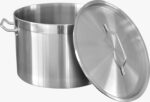 Low saucepan with lid 25×18 cm